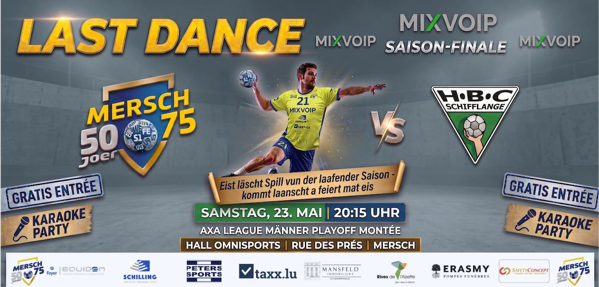 Mersch75 Matchday Poster